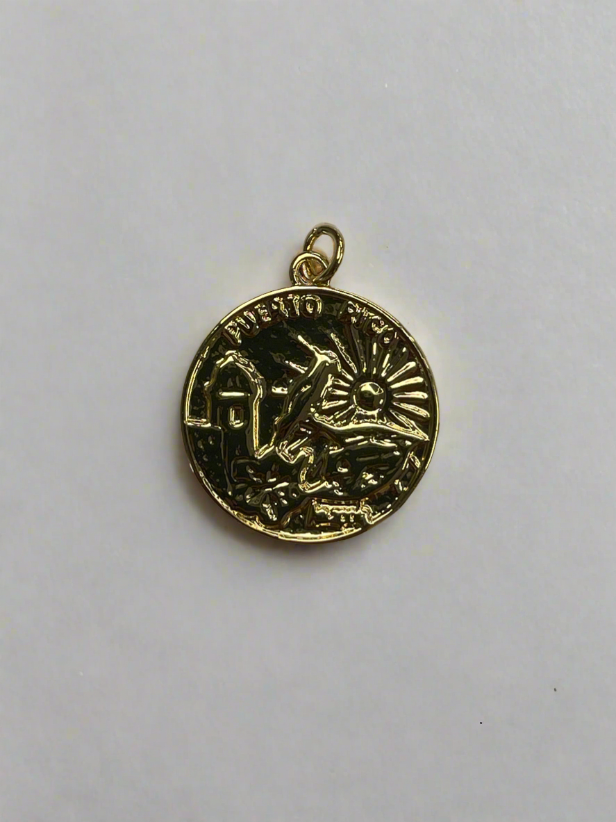 Sun Coin Pendent
