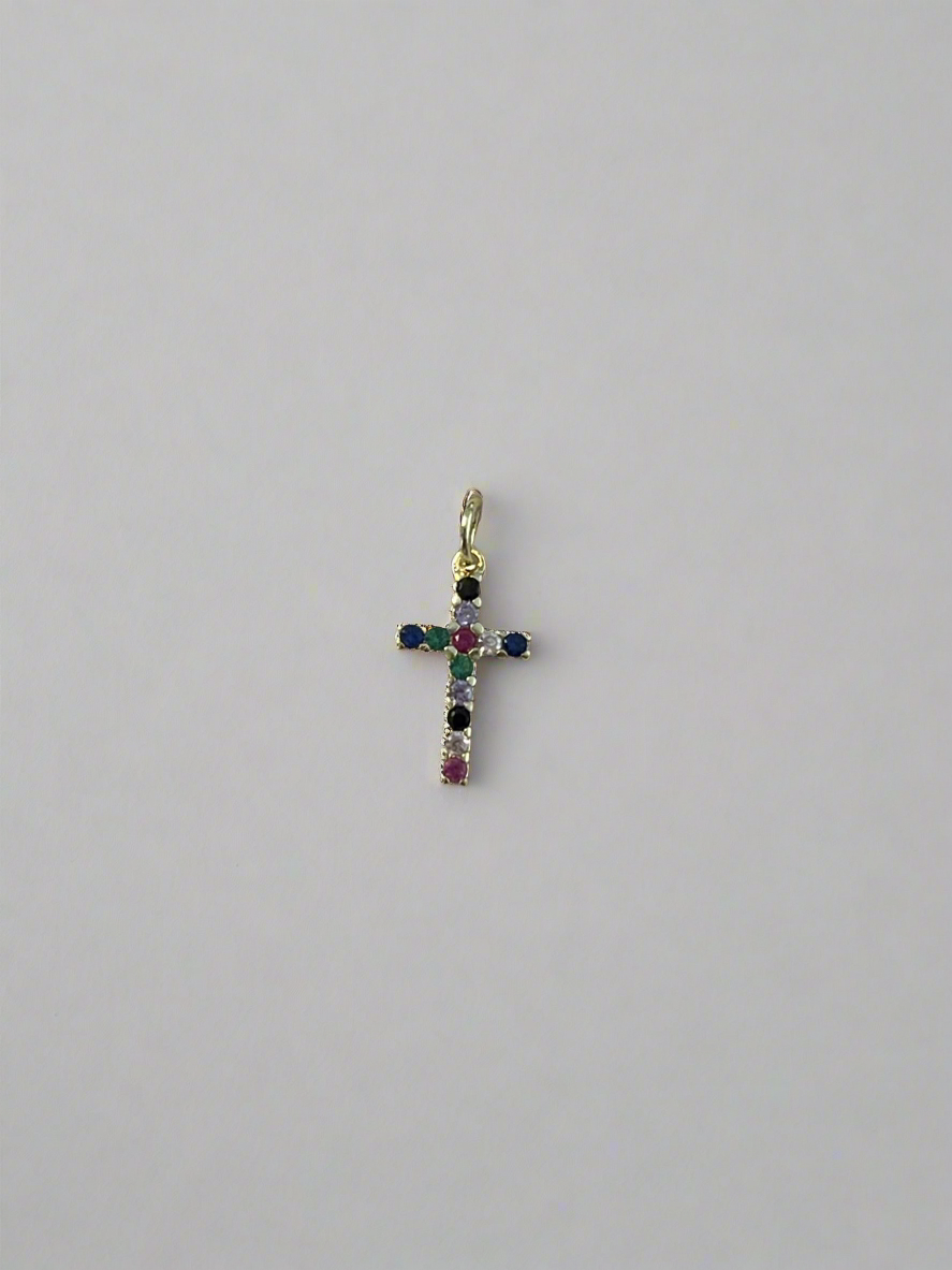 Mini Jeweled Cross