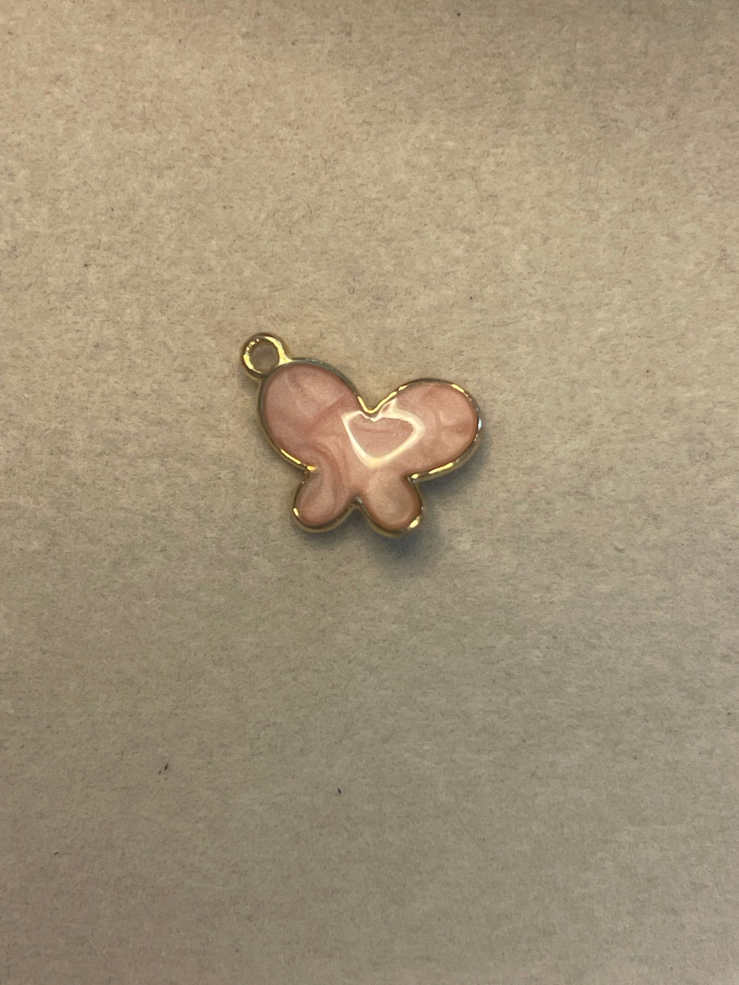 Pink Marble Butterfly