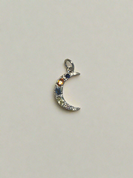 Bejeweled Moon Silver