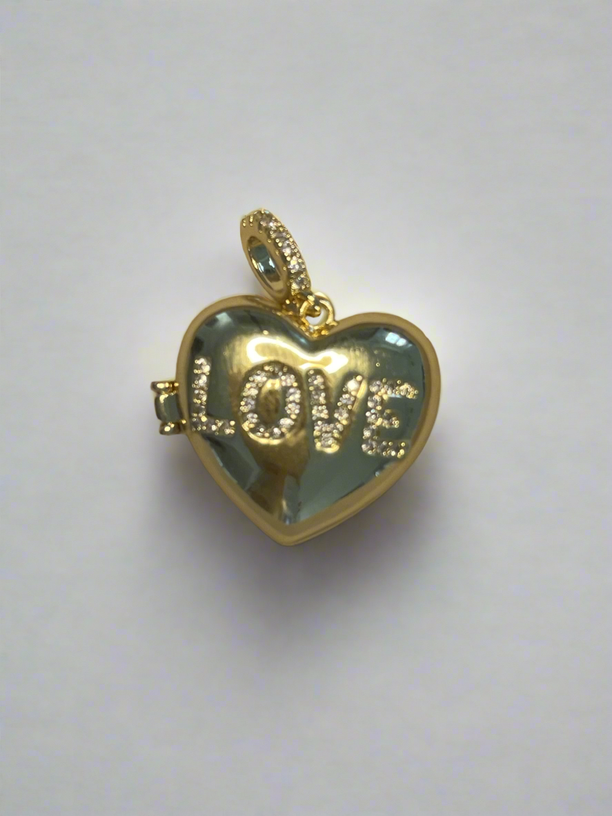 Gold Love Locket