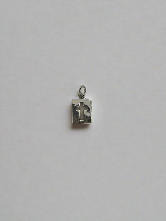 Silver Square Cross