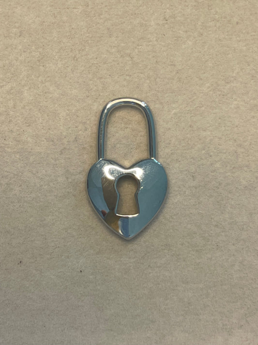 Heart Lock Silver