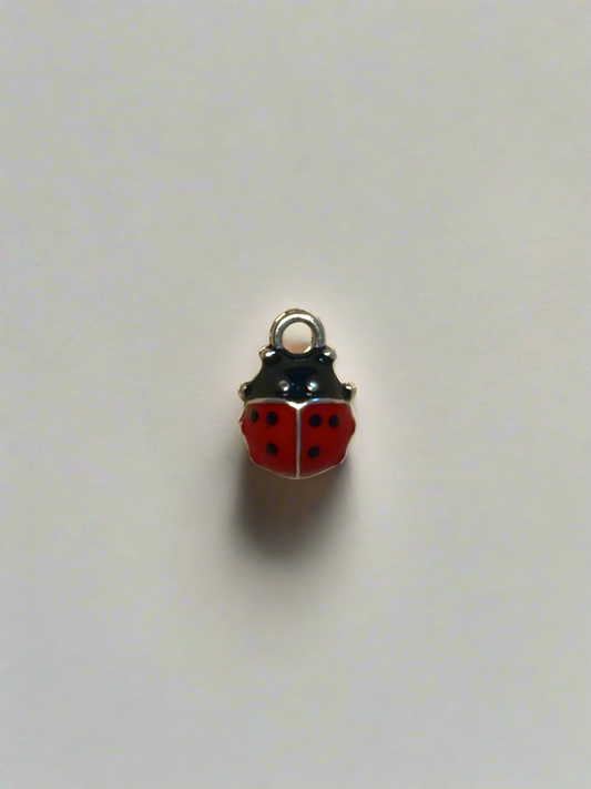 Mini Lady Bug Silver