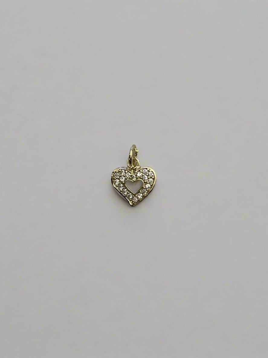 Mini Open Bejeweled Heart