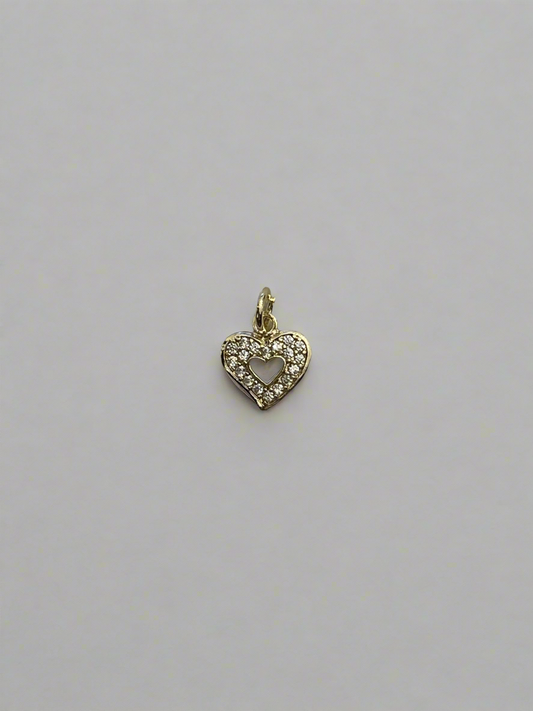 Mini Open Bejeweled Heart