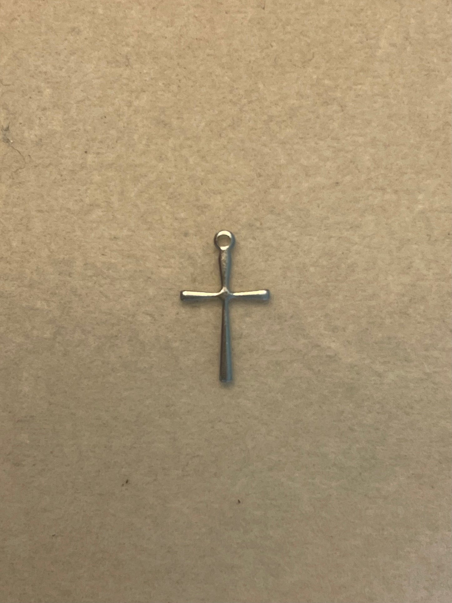 Thin Cross Silver