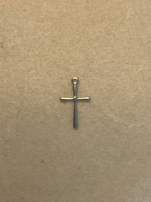 Thin Cross Silver