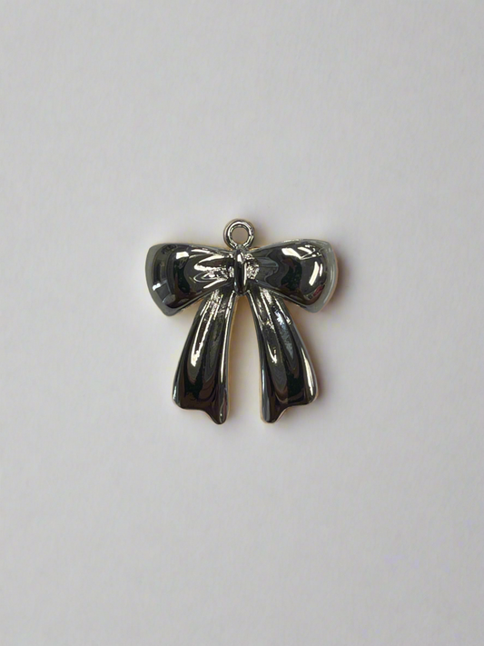 Chunky Bow Silver