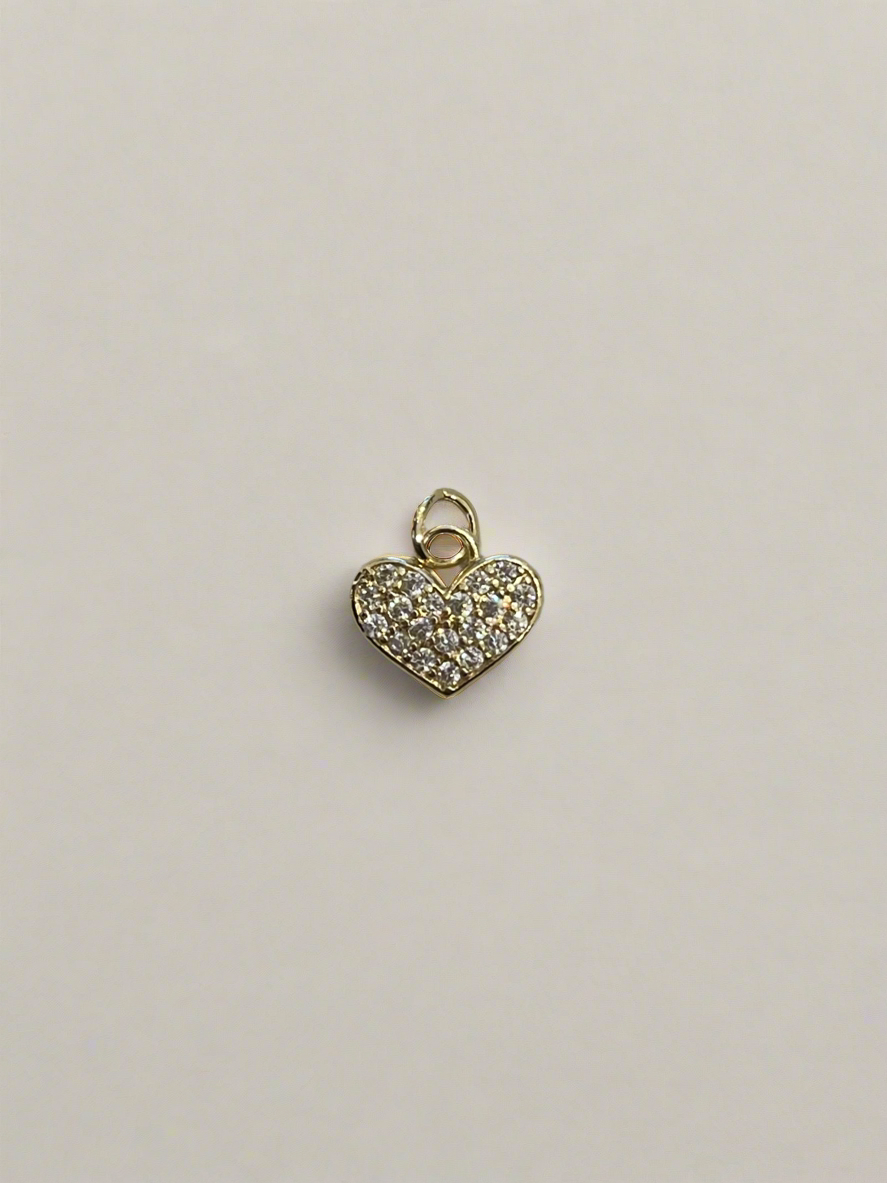 Puffy Bejeweled Heart